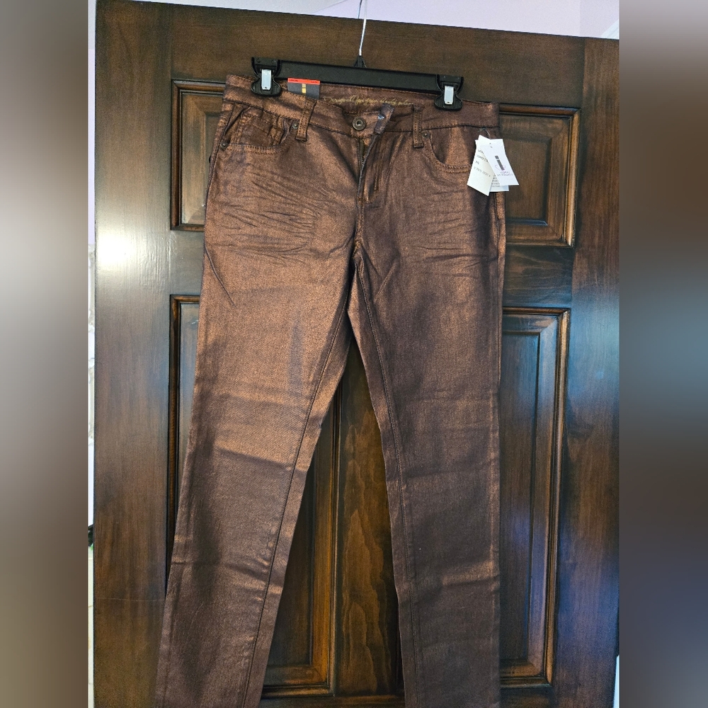 Jeans By Buffalo Women's Slim, Bronze Gold Coated